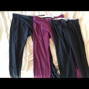 Lot of 3 Nike Size M Leggings